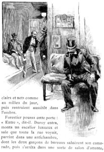 « Bel-Ami », illustration de Ferdinand Bac, Librairie Paul Ollendorff, 1894
