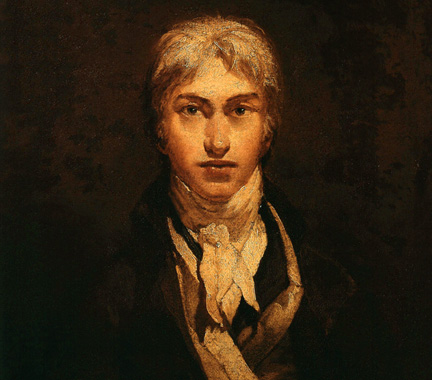 Autoportrait de Turner, 1799 © Tate Gallery