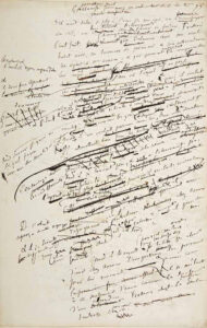 Flaubert, plan de "L'Éducation sentimentale".