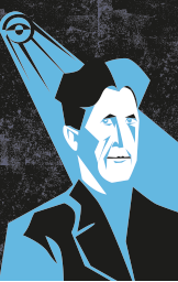 Portrait de George Orwell © Shutterstock (Mario Breda)
